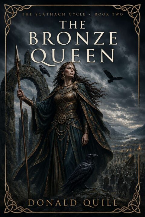 The Bronze Queen by Donald Quill book cover