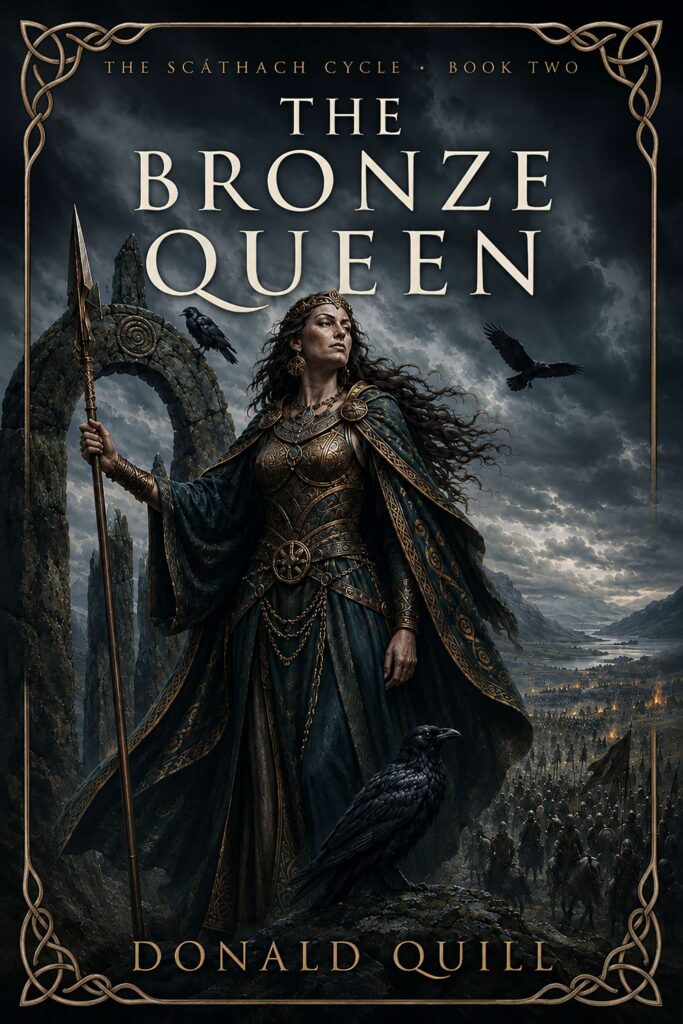 The Bronze Queen by Donald Quill book cover